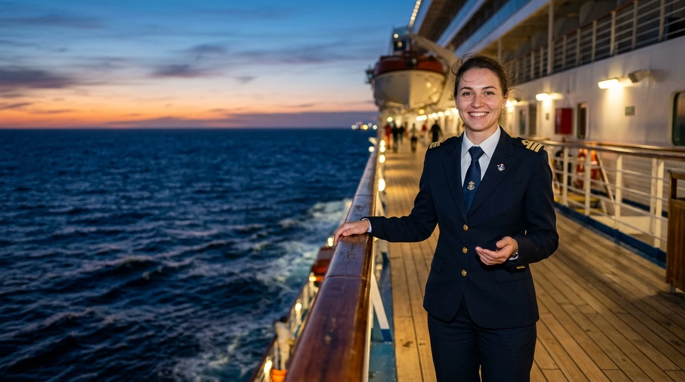 Formation aux métiers de l'hospitalité maritime sur paquebot de croisière